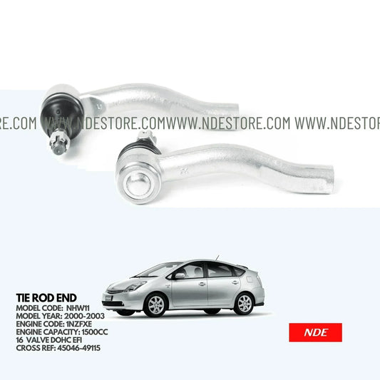 TIE ROD END ASSY FOR TOYOTA PRIUS 1500CC (2000-2003) - ndestore.com
