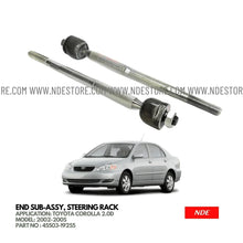RACK END SET ASSY FOR TOYOTA COROLLA 2.0D (2002-2008) - ndestore.com