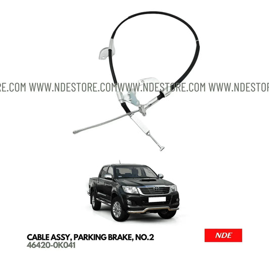 CABLE ASSY PARKING BRAKE NO 2 FOR TOYOTA HILUX - ndestore.com