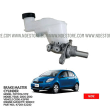 BRAKE MASTER CYLINDER FOR TOYOTA VITZ KSP90 (2005-2010) - ndestore.com