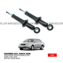 SHOCK ABSORBER ASSY REAR FOR TOYOTA COROLLA 2.0D (2002-2005) - ndestore.com