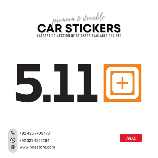 STICKER 5.11 + TACTICAL GEAR - ndestore.com