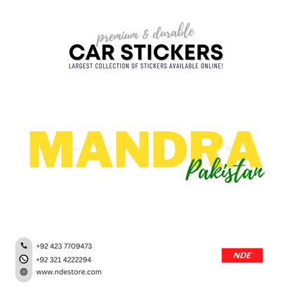 STICKER PAKSITAN CITY COLLECTION (SKU:14160) - ndestore.com