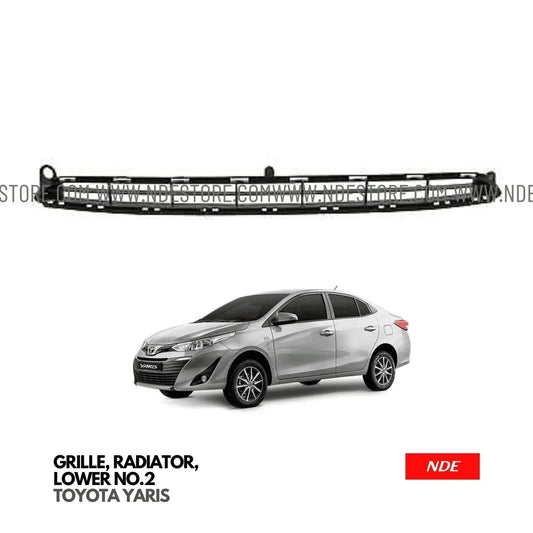 GRILLE RADIATOR LOWER NO 2 FOR TOYOTA YARIS - ndestore.com
