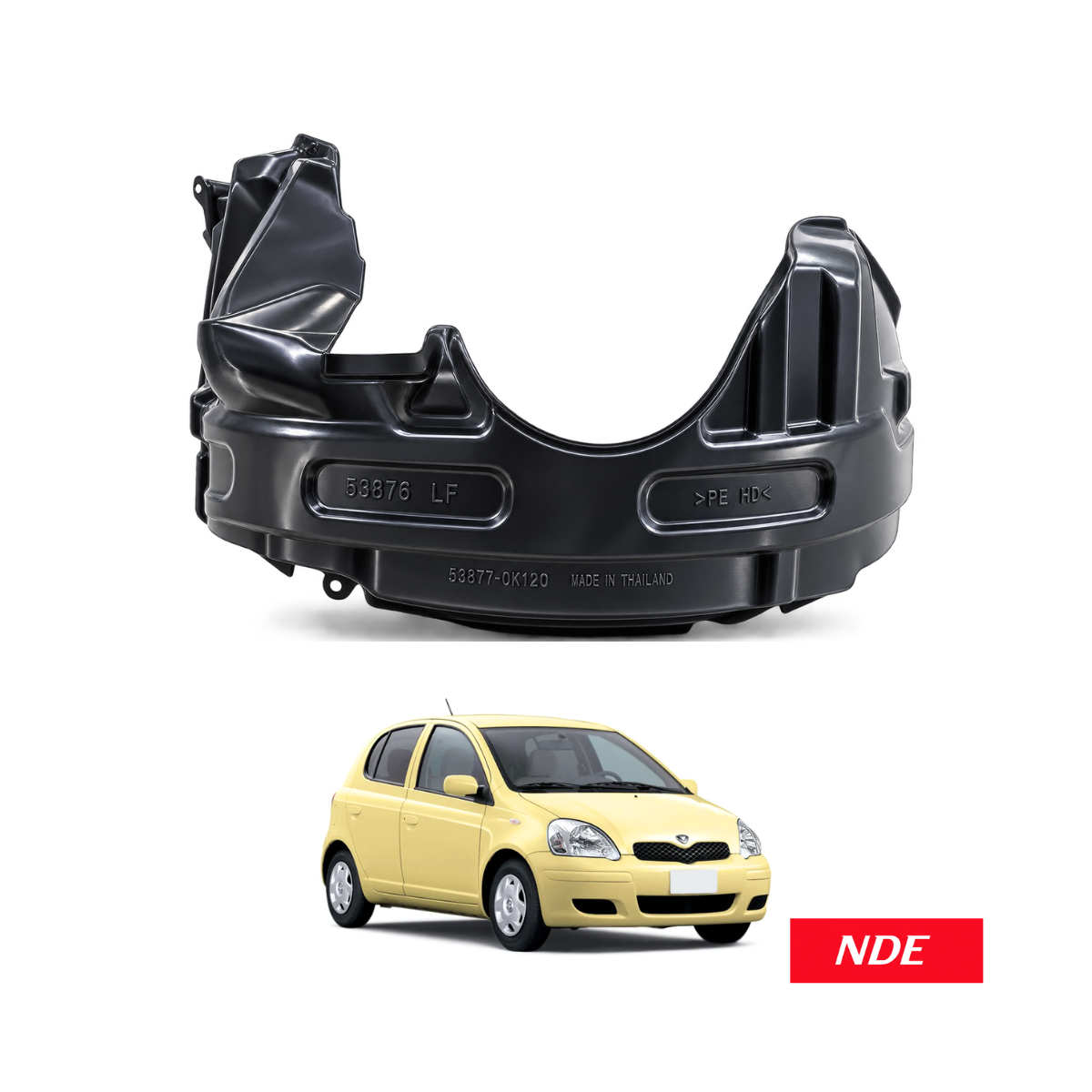FENDER SHIELD LINER FOR TOYOTA VITZ (2000-2006)