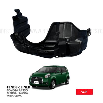 FENDER SHIELD LINER FOR TOYOTA PASSO (2016-2025) - ndestore.com