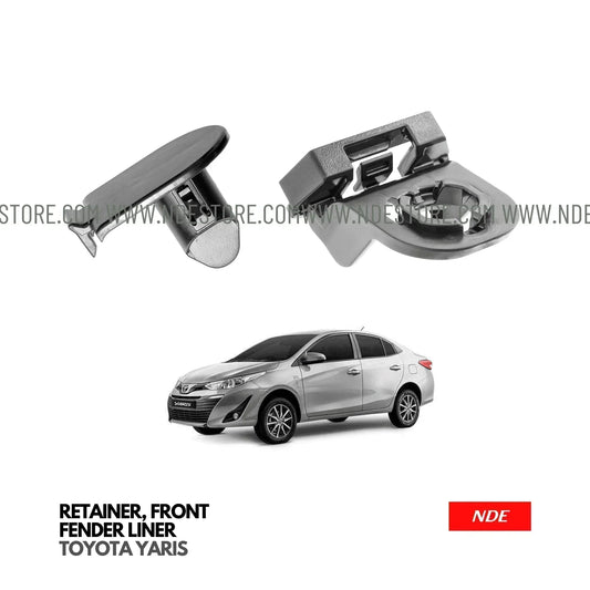 FENDER SHIELD LINER RETAINER FOR TOYOTA YARIS - ndestore.com