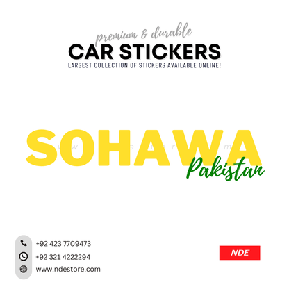 STICKER PAKSITAN CITY COLLECTION (SKU:14160) - ndestore.com