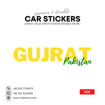 STICKER PAKSITAN CITY COLLECTION (SKU:14160) - ndestore.com