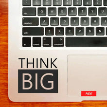 LAPTOP STICKER THINK BIG - ndestore.com