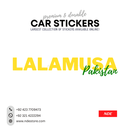STICKER PAKSITAN CITY COLLECTION (SKU:14160) - ndestore.com