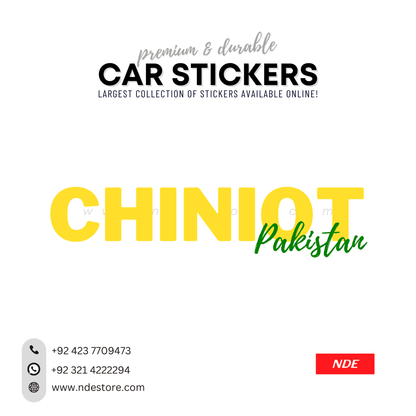 STICKER PAKSITAN CITY COLLECTION (SKU:14160) - ndestore.com