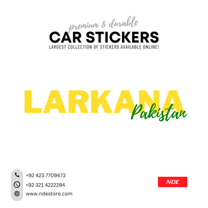 STICKER PAKSITAN CITY COLLECTION (SKU:14160) - ndestore.com