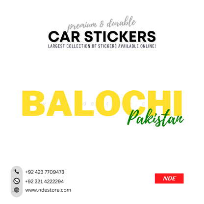 STICKER PAKSITAN CITY COLLECTION (SKU:14160) - ndestore.com