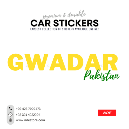 STICKER PAKSITAN CITY COLLECTION (SKU:14160) - ndestore.com