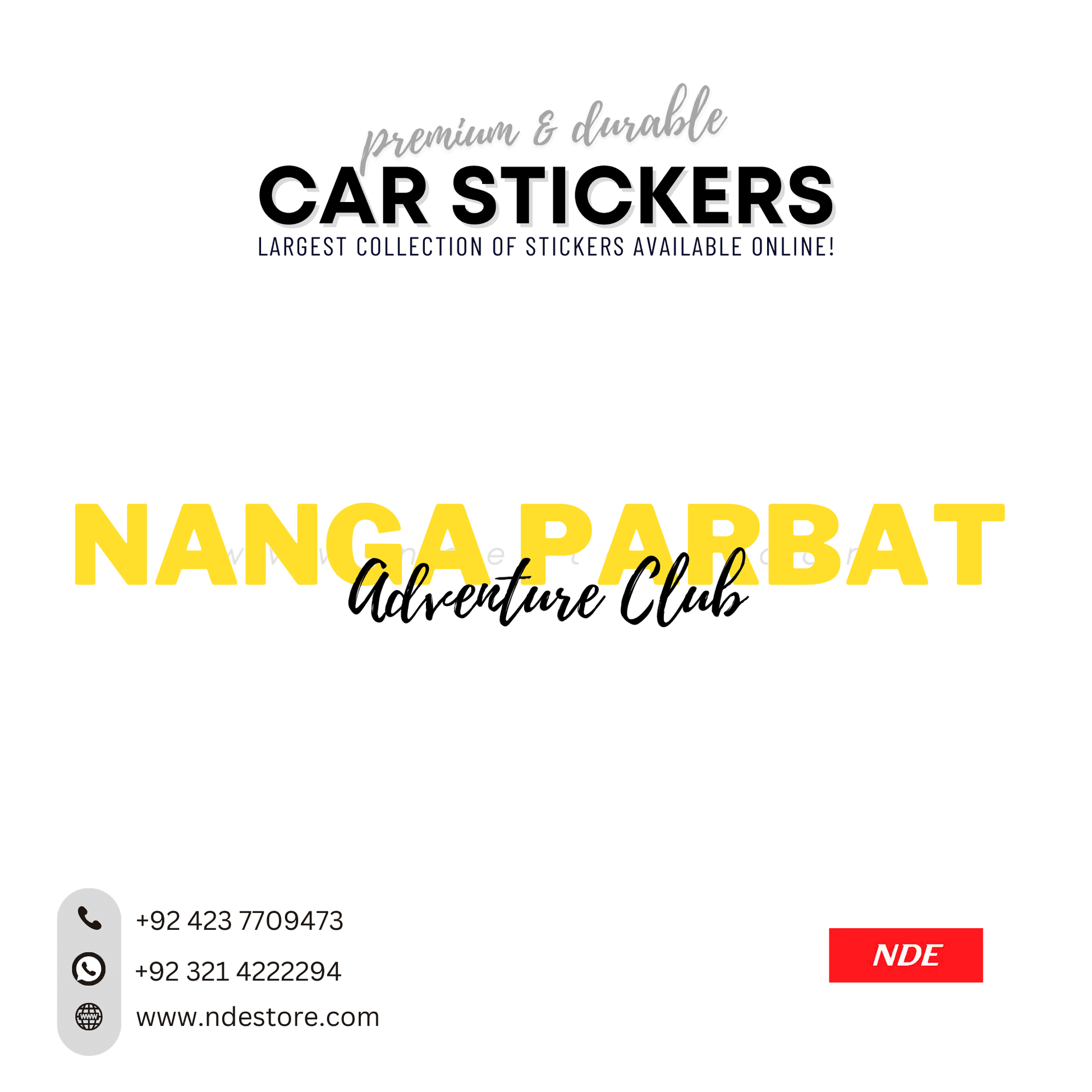 STICKER PAKSITAN CITY COLLECTION (SKU:14160) - ndestore.com