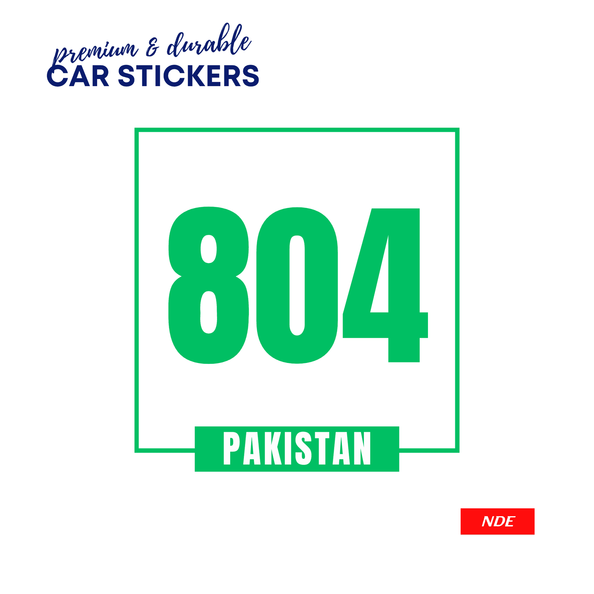 STICKER, 804 SERIES - ndestore.com