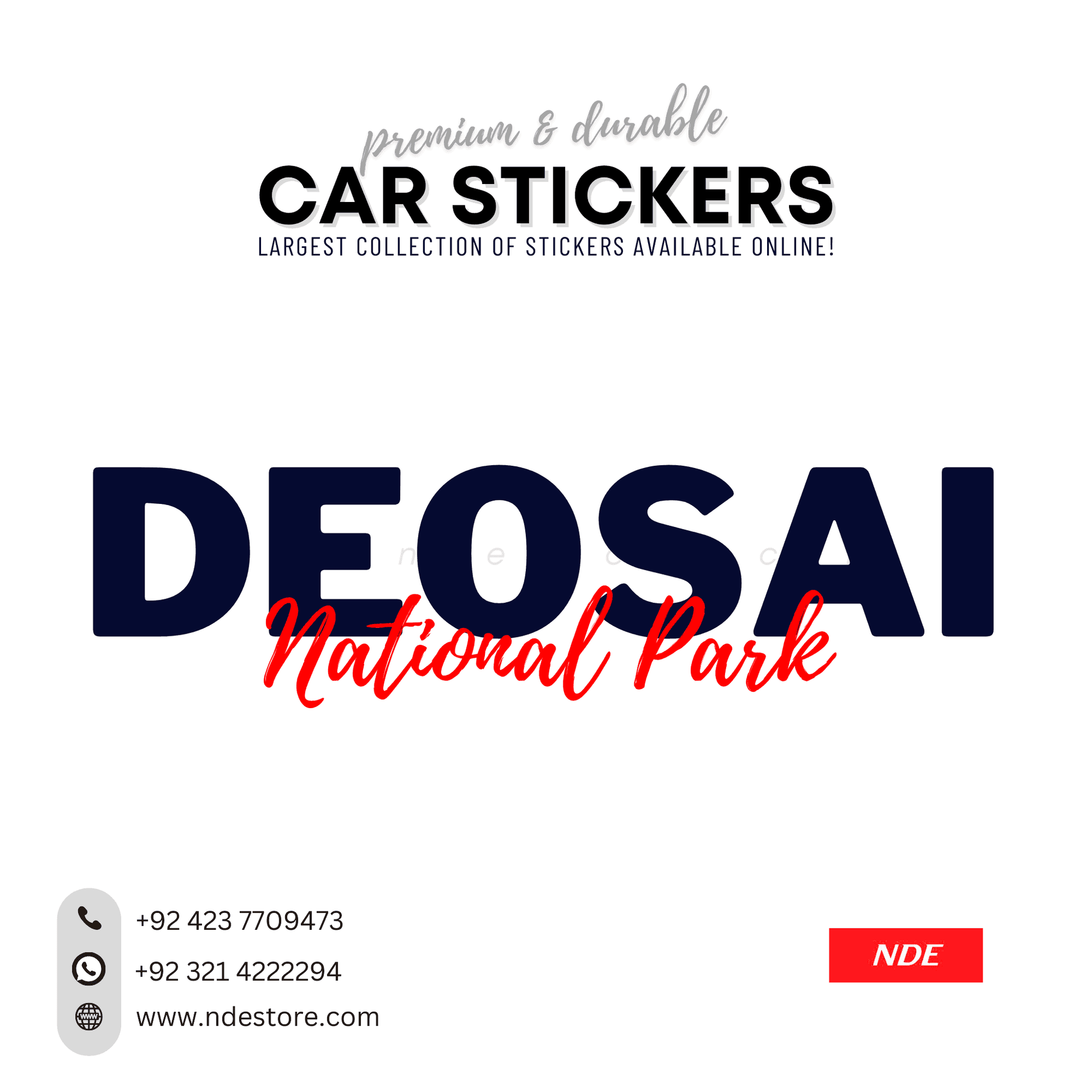 STICKER PAKSITAN CITY COLLECTION (SKU:14160) - ndestore.com