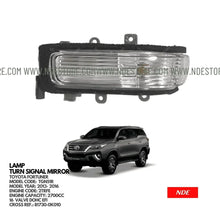 LAMP ASSY, SIDE TURN SIGNAL FOR TOYOTA FORTUNER - ndestore.com