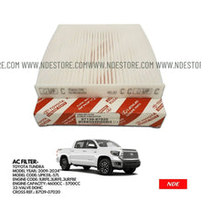 CABIN AC FILTER GENUINE FOR TOYOTA TUNDRA (2009-2025) - ndestore.com