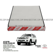 CABIN AC FILTER GENUINE FOR TOYOTA HILUX SURF SSR (2005-2009) - ndestore.com