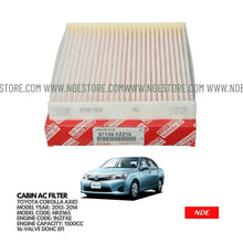 CABIN AC FILTER GENUINE FOR TOYOTA COROLLA AXIO HYBRID (2013-2014) - ndestore.com