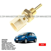 SENSOR WATER TEMPERATURE FOR TOYOTA VITZ KSP90 (2005-2010) - ndestore.com