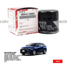 OIL FILTER FOR TOYOTA HARRIER (2020-2024) - ndestore.com
