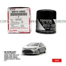 OIL FILTER FOR TOYOTA COROLLA JDM (2019-2024) - ndestore.com