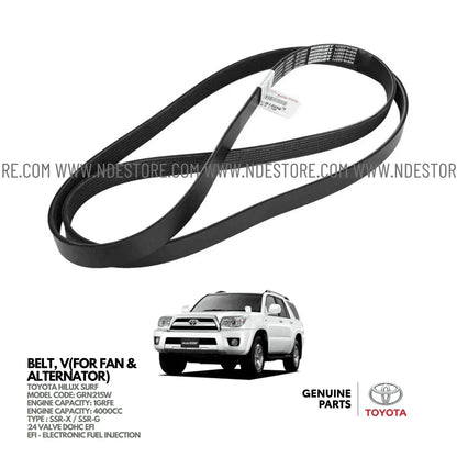 FAN BELT FOR TOYOTA HILUX SURF SSR (2005-2009) - ndestore.com