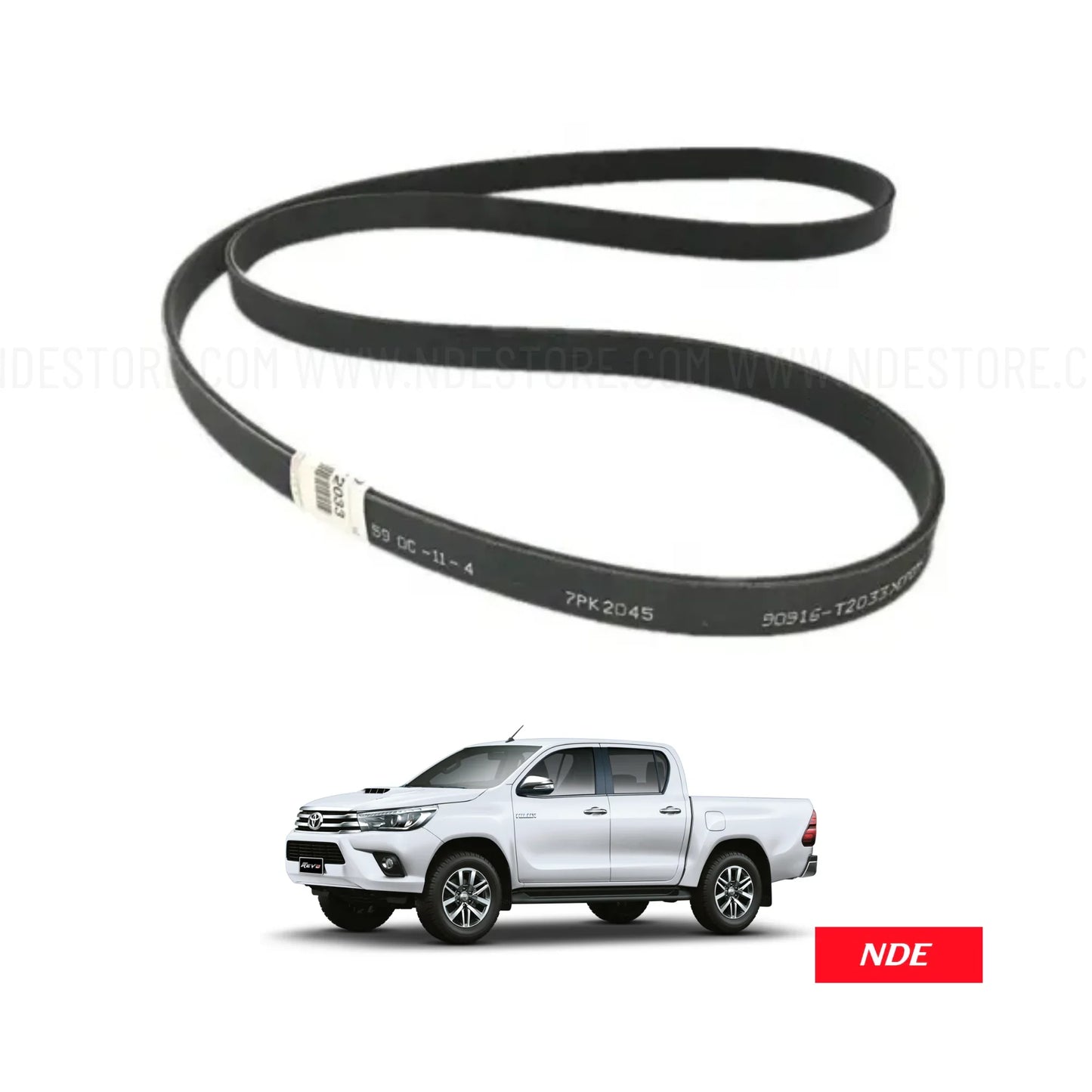 BELT V FOR FAN AND ALTERNATOR GENUINE FOR TOYOTA HILUX REVO