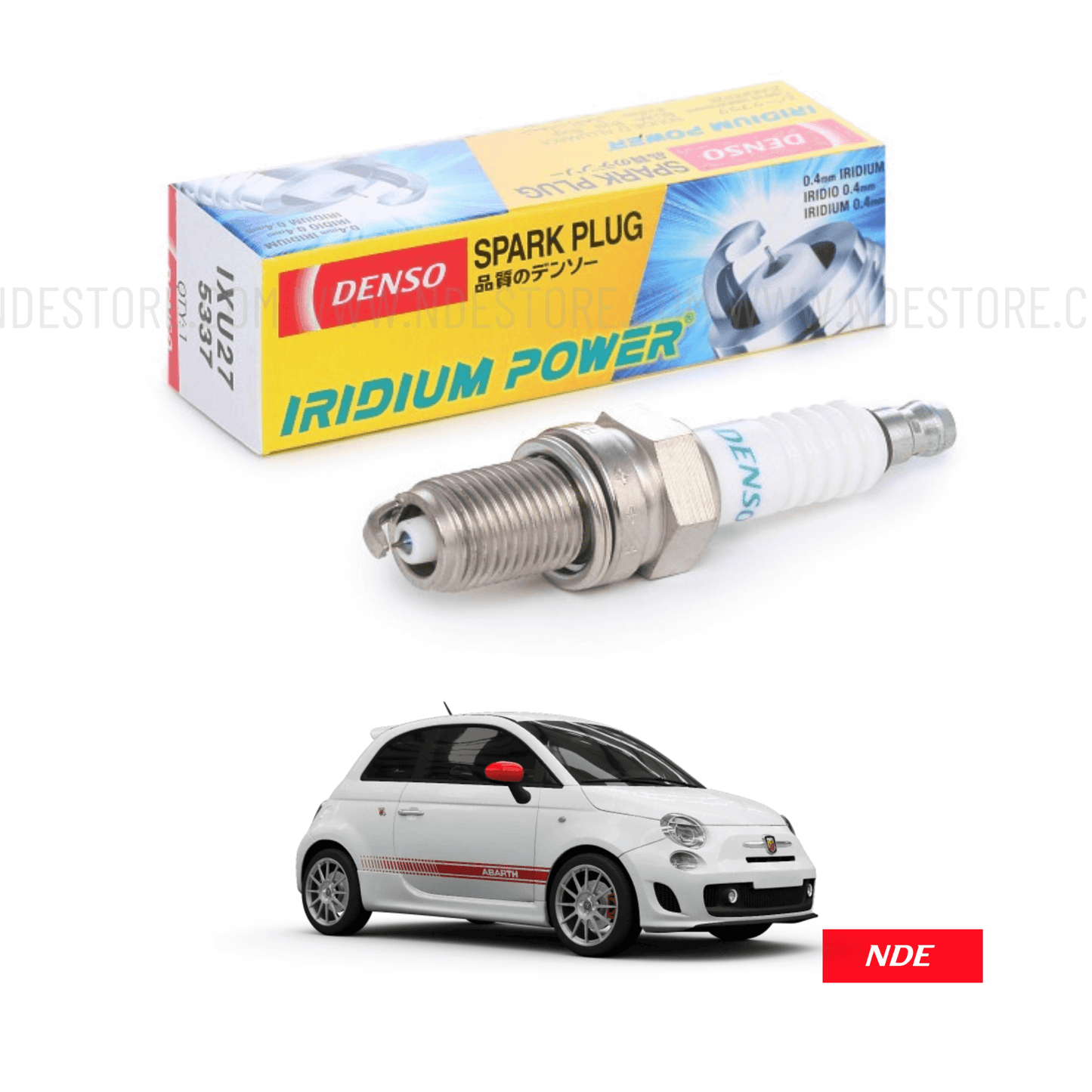 SPARK PLUG DENSO IRIDIUM POWER FOR ABARTH FORD 500C - ndestore.com