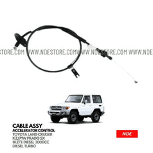 CABLE ASSY ACCELERATOR CONTROL FOR TOYOTA LAND CRUISER (KZJ71) - ndestore.com