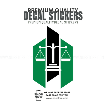 STICKER CUSTOM DECAL LEGAL COMPANY LOGO - ndestore.com