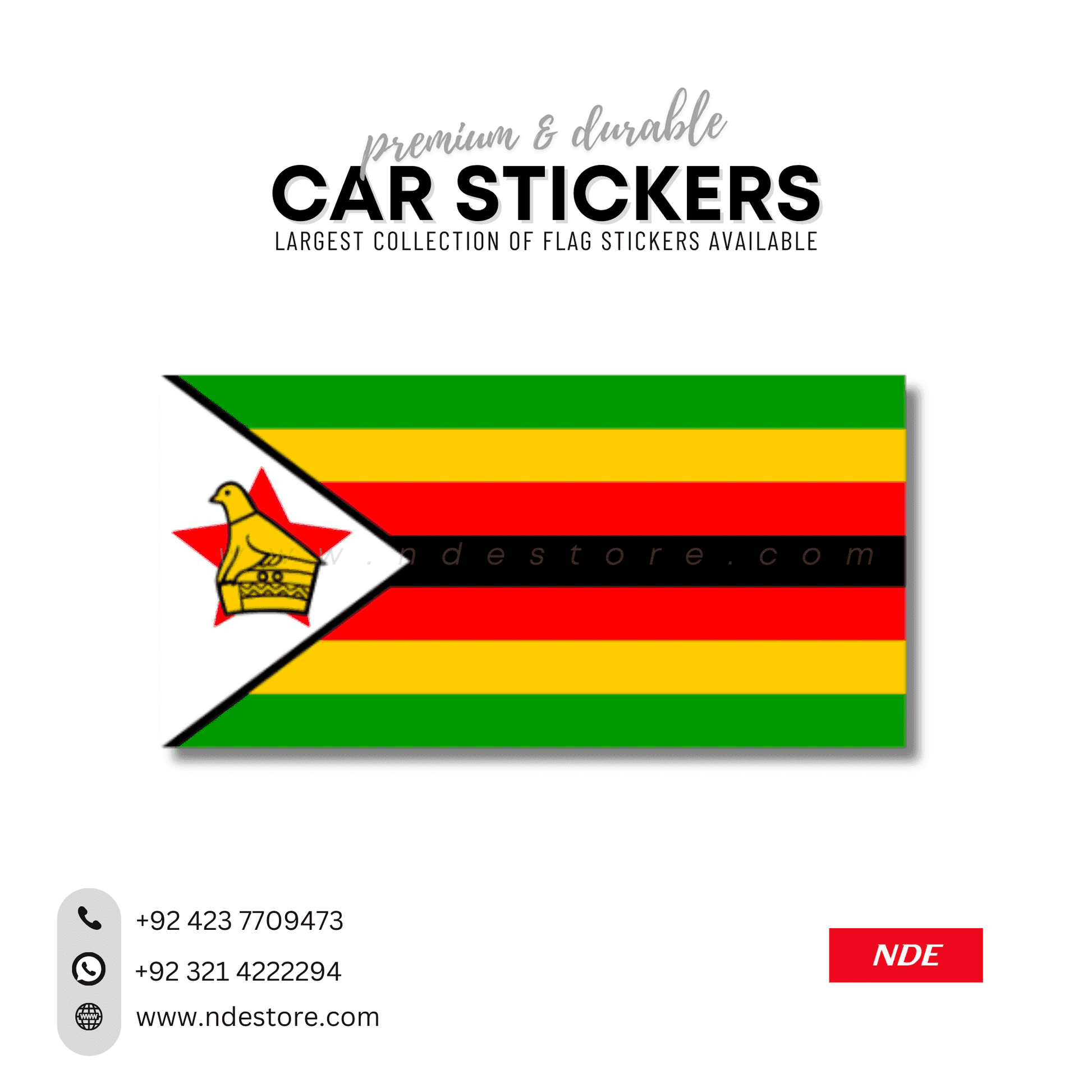 STICKER AFRICAN COUNTRIES FLAG - ndestore.com