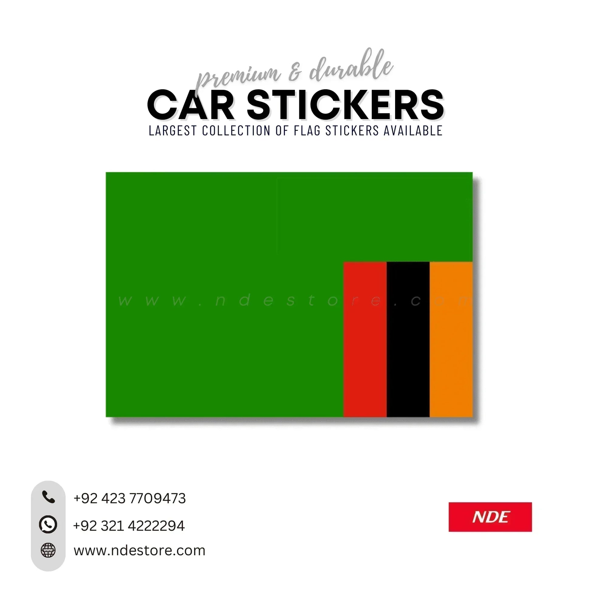 STICKER AFRICAN COUNTRIES FLAG - ndestore.com
