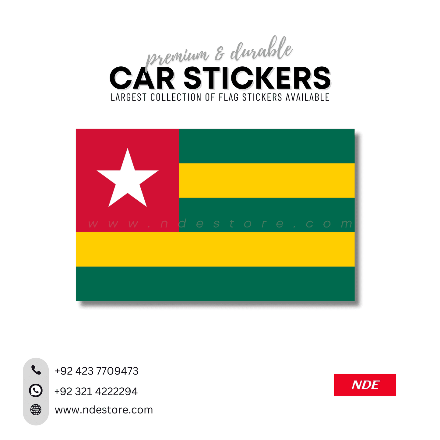 STICKER AFRICAN COUNTRIES FLAG - ndestore.com
