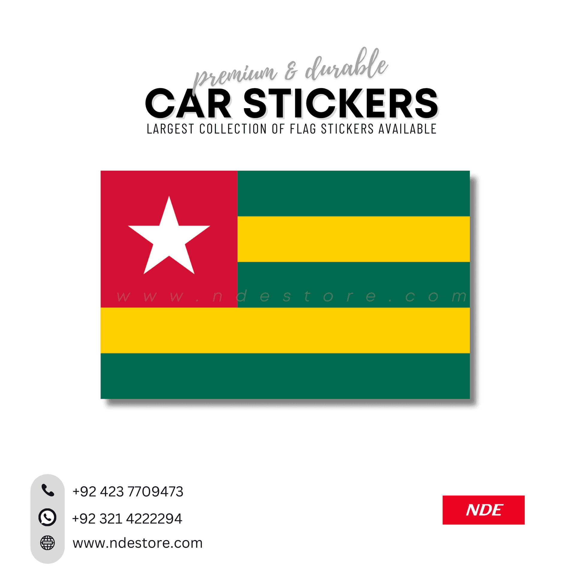 STICKER AFRICAN COUNTRIES FLAG - ndestore.com