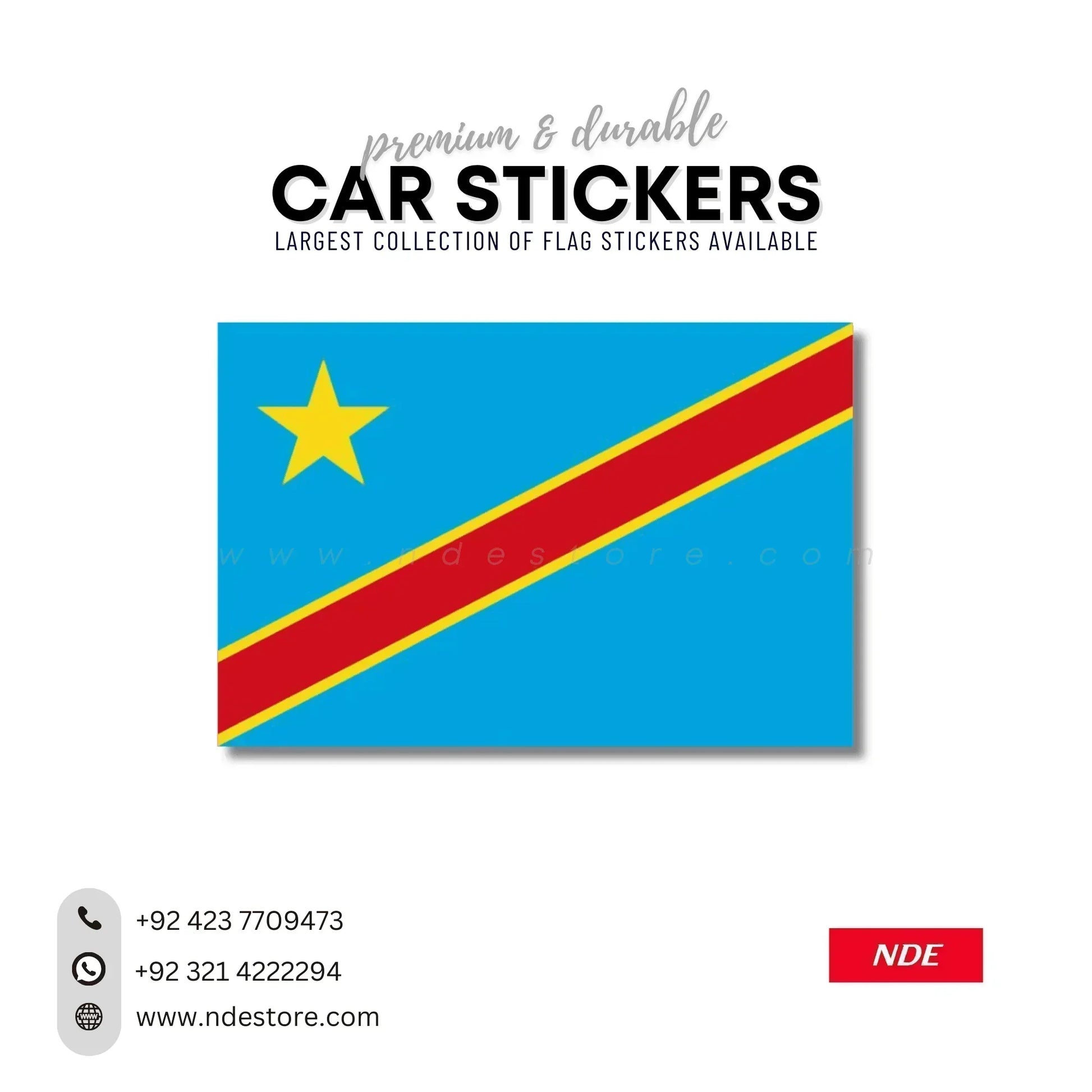 STICKER AFRICAN COUNTRIES FLAG - ndestore.com