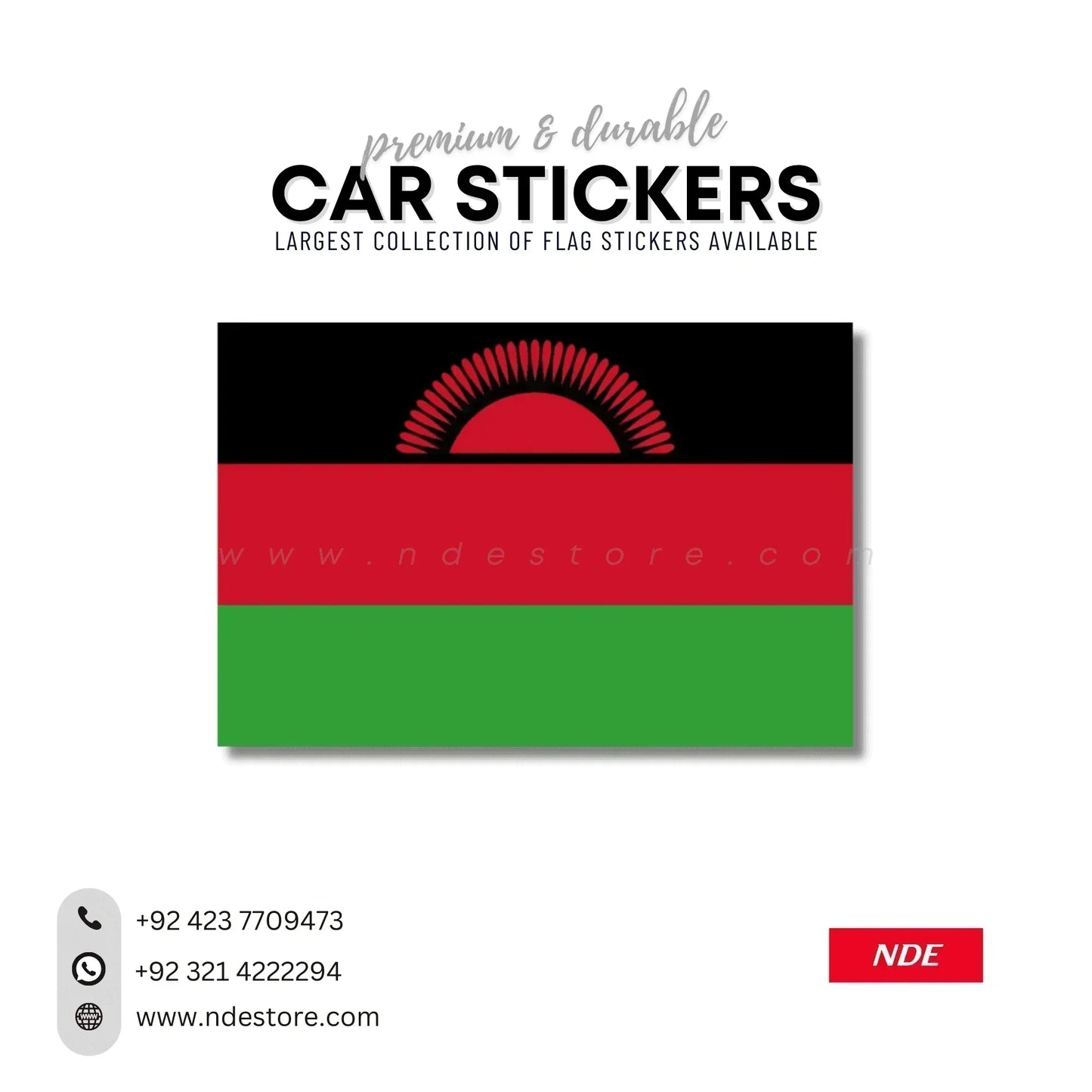 STICKER AFRICAN COUNTRIES FLAG - ndestore.com