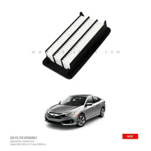AIR FILTER ELEMENT GENUINE FOR HONDA CIVIC 1.5 TURBO (2016-2021 - ndestore.com
