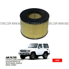 AIR FILTER ELEMENT IMPORTED FOR TOYOTA LAND CRUISER (KZJ71) - ndestore.com