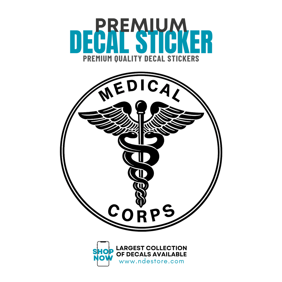 STICKER DECAL MEDICAL CORP