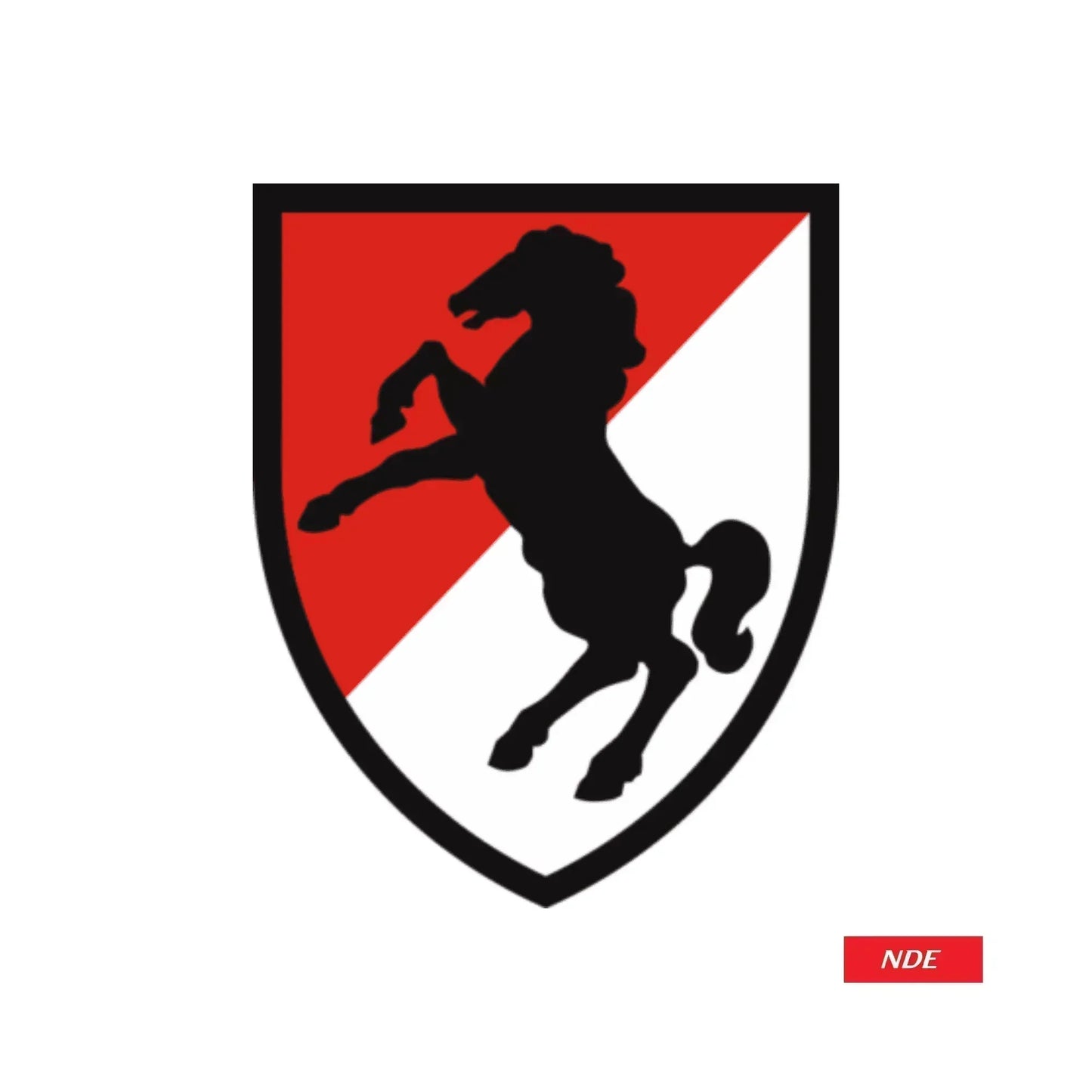 STICKER CAVALRY (RED) - ndestore.com