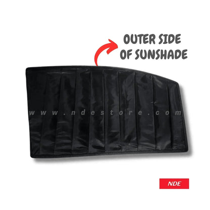 SUN SHADE BLACK WRINKLE FOR HYUNDAI SONATA - ndestore.com