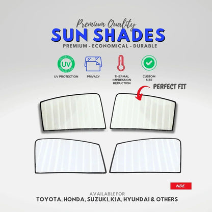 SUN SHADE WHITE WRINKLE FOR SUZUKI ALTO VXR - ndestore.com