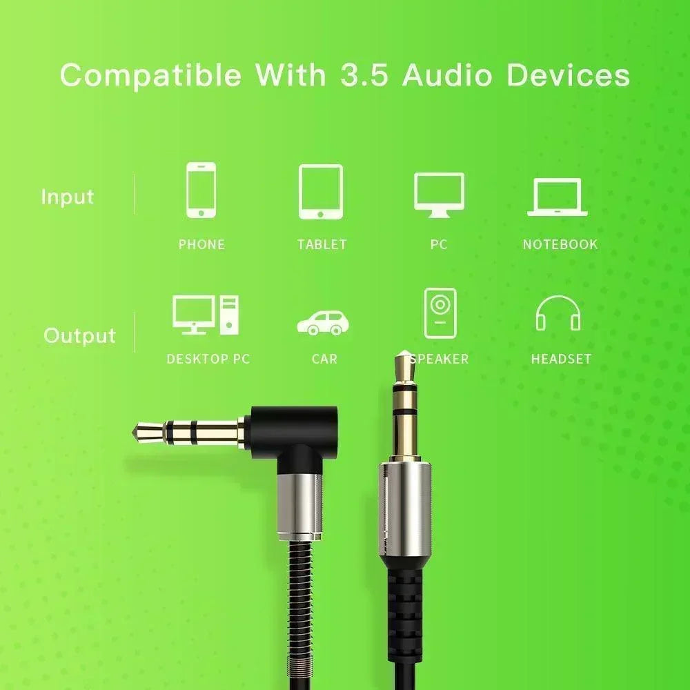 FAST AUX CABLE L SHAPED SPRING TYPE 1.5 METER - ndestore.com