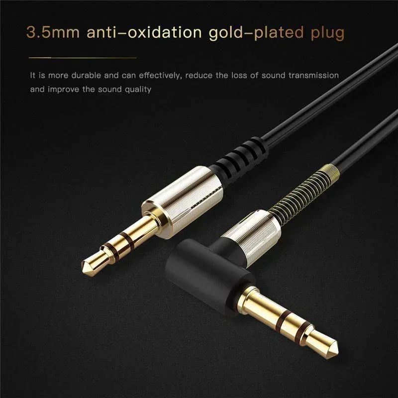 FAST AUX CABLE L SHAPED SPRING TYPE 1.5 METER - ndestore.com