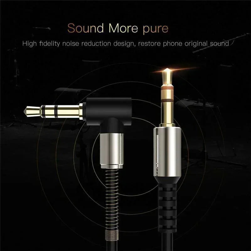 FAST AUX CABLE L SHAPED SPRING TYPE 1.5 METER - ndestore.com