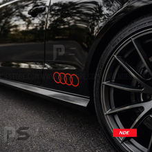 STICKER DECAL AUDI RINGS